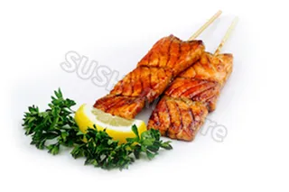 Brochettes de saumon